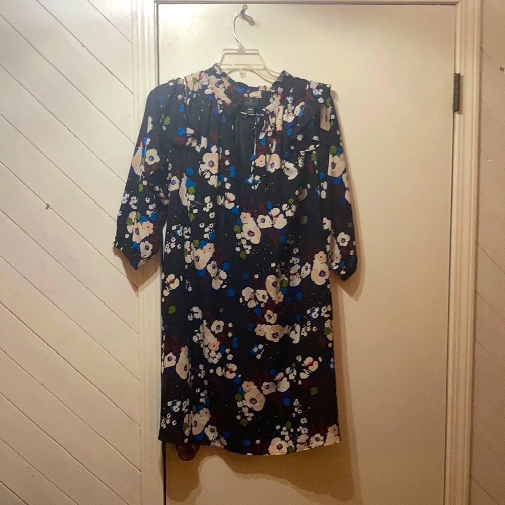 Women’s dark blue open shoulder long sleeve dress size 18W